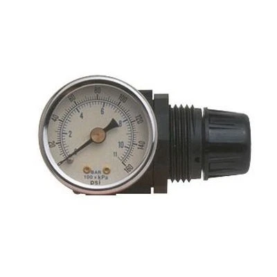 Motor Guard 04049 Mini Regulator with Gauge for HVLP Spray Guns (1/4 in NPT) - Image 1 of 2