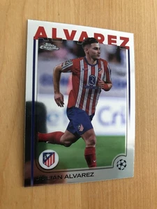 Topps Chrome UEFA 2024/25 - julian alvarez - Picture 1 of 1