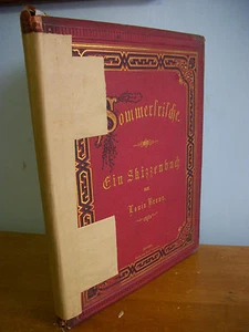 SOMMERFRISCHE EIN SKIZZENBUCH AUS DEM GEBIRG, Prof Louis Braun 1876, 25 Prints - Picture 1 of 8