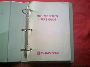 Rare Vintage Original SANYO MBC-770 Series User's Guide Nov 1984 Early Computer - Picture 1 of 14