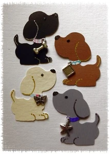 Puppy Cute Puppies Dog Dogs Training Pet Friend Walking Die Cuts - Picture 1 of 1
