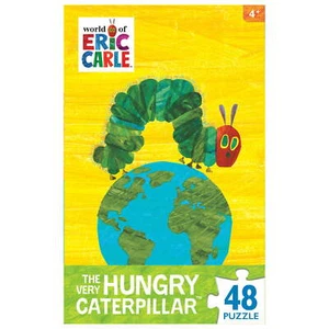 Eric Carle The Very Hungry Caterpillar 48 Pieces Interlocking Jigsaw Puzzle for - Picture 1 of 5