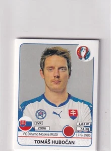 Pegatina Panini FIFA Euro 2016 Nº 219 Tomás Hubocan - Imagen 1 de 2