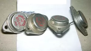 DTS411 Vintage power transistor , 300V 3.5A 100W, silicon NPN TO-3 RETRO, 1PCS - Picture 1 of 2