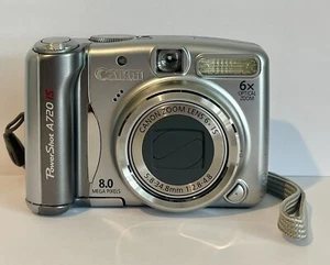 Canon PowerShot A720 IS 8.0 MP Digital Camera FOR PARTS - Picture 1 of 7