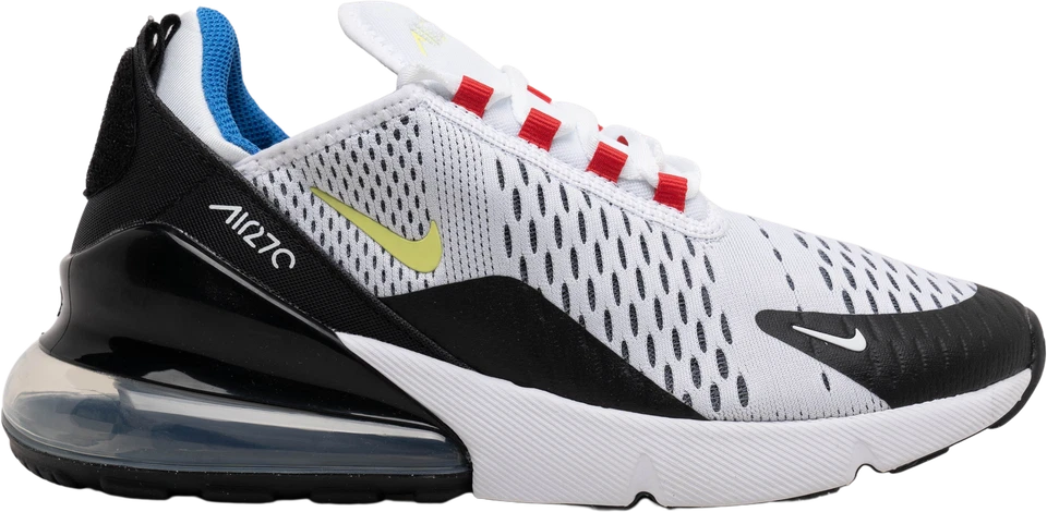 Size 7 (GS) - Nike Air Max 270 Low White Light Lemon Twist