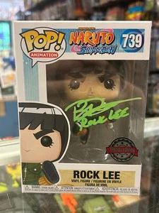 Rock lee signed by Brian Donovan ( Funko Pop,Naruto) *JSA* - Picture 1 of 7