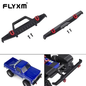 FLYXM CNC Aluminum Front Rear Bumper for Traxxas 1/18 RC Crawler TRX4M K10 - Picture 1 of 17
