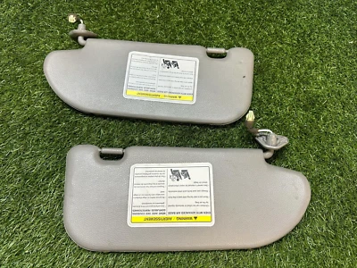 2007-2008 Nissan 350z convertible roadster sun visor sun visor LH and RH - Image 1 of 3