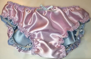 🌸MADE TO ORDER*Double Layered Satin Lined "SISSY KNICKERS" any colour 🌸 - Picture 1 of 5
