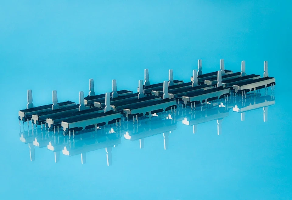 NEW Roland Juno 106 Full set of 16 Slide Pots Also Fits HS60 - Image 1 of 3