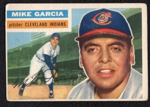 1956 Topps - High #210 Mike Garcia - Lower to Mid Grade - Free Shipping