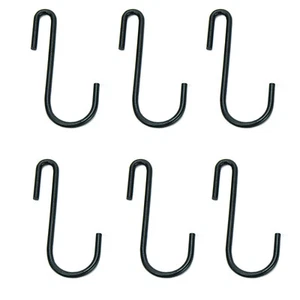 Utensilios de cocina de hierro resistente de calidad superior ollas y sartenes ganchos colgantes en forma de S  - Imagen 1 de 4