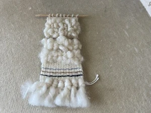 Dollhouse BOHO Fiber Wool Wall Tapestry Hanging 1:12 scale - Picture 1 of 9