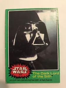 Star Wars 1977 Topps Serie 4 Dark Lord of Sith #217 Karte; Darth Vader - Bild 1 von 5