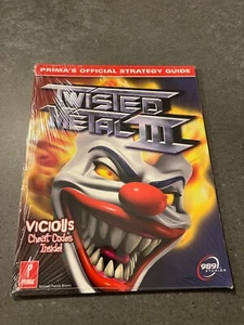 RARE Twisted Metal III 3 Prima’s Official Strategy Guide PlayStation 1 PS1 NEW - Picture 1 of 3