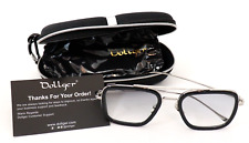 Dollger Sunglasses for Men Oversize Classic Black Shades