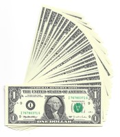 BP ERROR #295, 1995 $1 MINNEAPOLIS FRNs 30 CONSECUTIVE & UNCIRCULATED, 8 With it