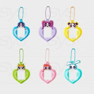 NewJeans x LINE FRIENDS THE POWERPUFF GIRLS Photocard Holder Keyring + Tracking# - Picture 1 of 14