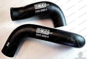 1966-1968 1/2 Lincoln Radiator Hoses, Upper & Lower with FoMoCo Logo w/ 462" Eng - Foto 1 di 1