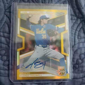 2023 Panini Elite Extra Edition Gold Aspirations #125 Alonzo Tredwell /24 (RC) - Picture 1 of 2