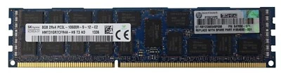 SK hynix 8GB 2Rx4 PC3L-10600R HMT31GR7CFR4A Arbeitsspeicher HP - Bild 1 von 2