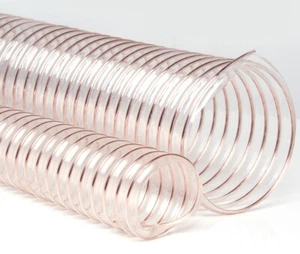 3 Meter PU Flexible Ducting Hose Ventilation Fume Dust Extraction Woodworking - Picture 1 of 5