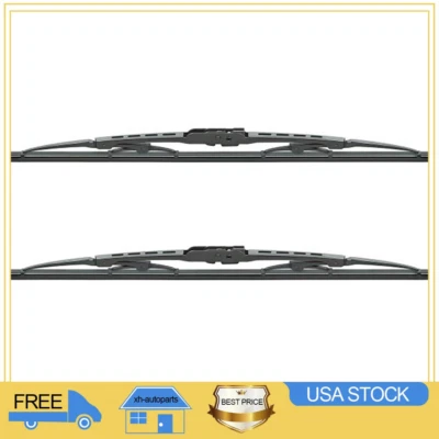 Paquete de 2 escobillas limpiaparabrisas de 18 pulgadas estándar para Chevy K1500 K2500 Suburban XH 1988-2000 Foto 1 de 3