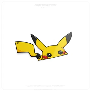 Pikachu Peeker JDM Sticker Drift Japan Car Decal - Picture 1 of 1