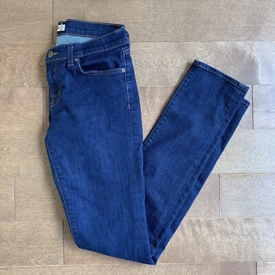 J Brand Pencil Leg Jeans Women’s Sz 27 Blue Denim Low Rise Skinny 912C032 Pure - Image 1 of 4