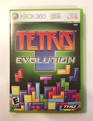 Tetris Evolution (Microsoft Xbox 360, 2007) THQ - Puzzle - CIB Complete - Image 1 of 4
