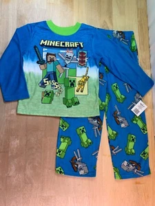 New Boy's Minecraft PJ Set Sz 6 — Cool Looking!!* - Picture 1 of 3