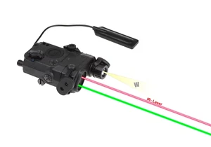WADSN anpeq puntatore LA-5C UHP Illuminator / Laser Module Green + IR BLACK BK - Imagen 1 de 7