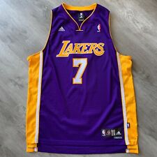Authentic Lamar Odom Large 44 Los Angeles Lakers Jersey adidas Swingman