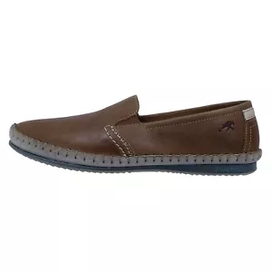 Fluchos Bahamas:Mocasines Comodidad y Estilo Piel Flexible Marrón | Modelo 8264 - Imagen 1 de 6