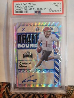 Cameron Ward Auto Number 4 Of 6...top Draft Pick!!... - Image 1 of 2
