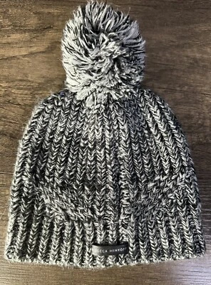 Sombrero para mujer Rebecca Minkoff OSFM jaspeado pom tejido gorro invierno Foto 1 de 4