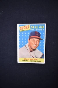 1958 Topps - Sport Magazine '58 All Star Selection #476 Stan Musial - Picture 1 of 2