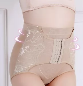 Calzoncillos de cintura alta para mujer modelador de abdomen control de abdomen talla grande 11771 - Imagen 1 de 20