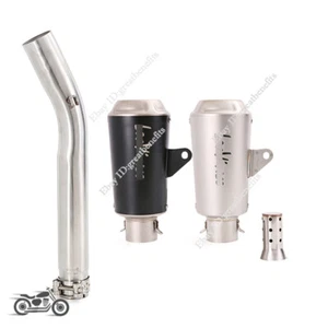 Exhaust Tips Slip On 51mm Muffler Tips DB Killer For Suzuki GSXR1000 2005 2006 - Picture 1 of 13