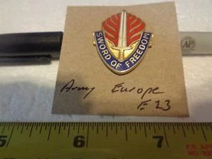 Escudo de unidad Army Europe E23, DI, DUI (DRAW#87) - Imagen 1 de 1