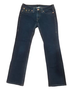 Pantalones de mezclilla True Religion Bily Super T para mujer talla cintura 29" x 30" bordados - Imagen 1 de 11