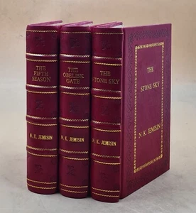 The Broken Earth Trilogy: The Fifth Season, The Obelisk [Premium Leather Bound] - Picture 1 of 10