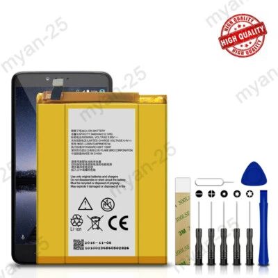 Batería de repuesto Li3934T44P8H876744 herramientas para TracFone ZTE Max Duo LTE Z962BL Foto 1 de 4