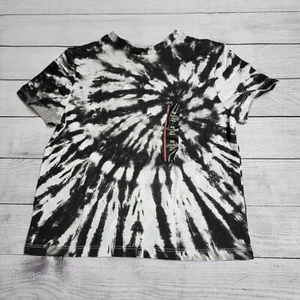 Art Class Tie-Dye Swirl Short Sleeve T-Shirt Black, White Boys Size XS (4/5) - Picture 1 of 4