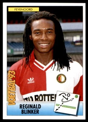 Panini Voetbal 93 (Netherlands) Reginald Blinker Feyenoord No. 48 - Image 1 of 2