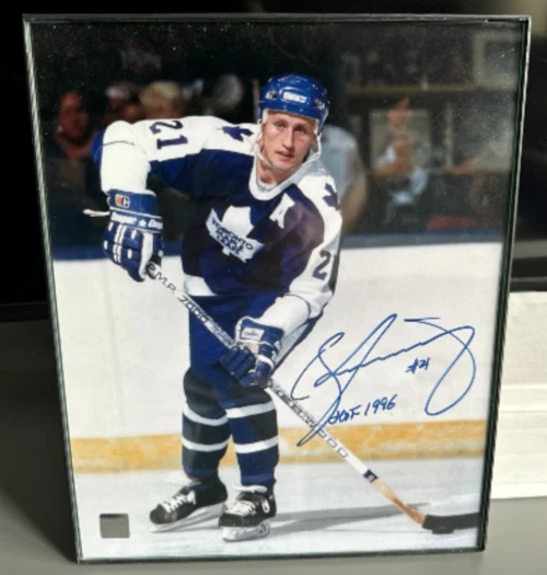 Borje Salming Toronto Maple Leafs framed Autographed 8x10 Photo (hologram) - Image 1 of 1