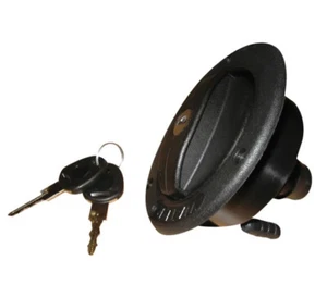 Black Lockable Caravan Water Filler 25mm Outlet Campers Motorhome Rv Accessories - Picture 1 of 5