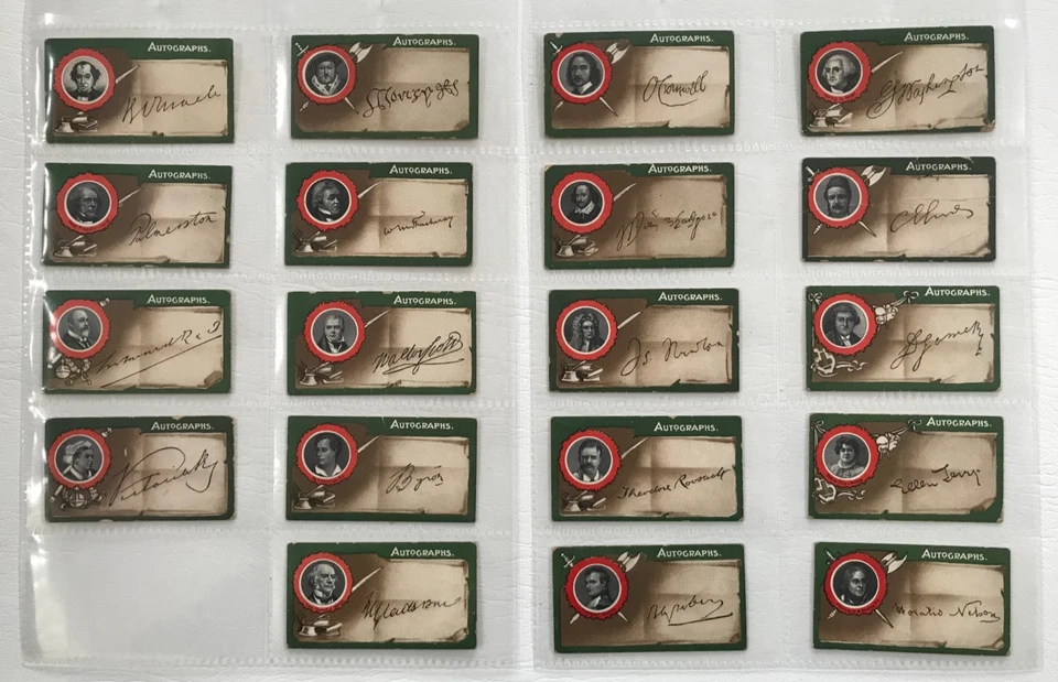 19 Taddy & Co Autographs Cigarette Cards issued 1912 - Image 1 of 4