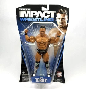 Rob Terry TNA Deluxe Impact Wrestling Series 10 Action Figure New 2013 Jakks - Picture 1 of 2